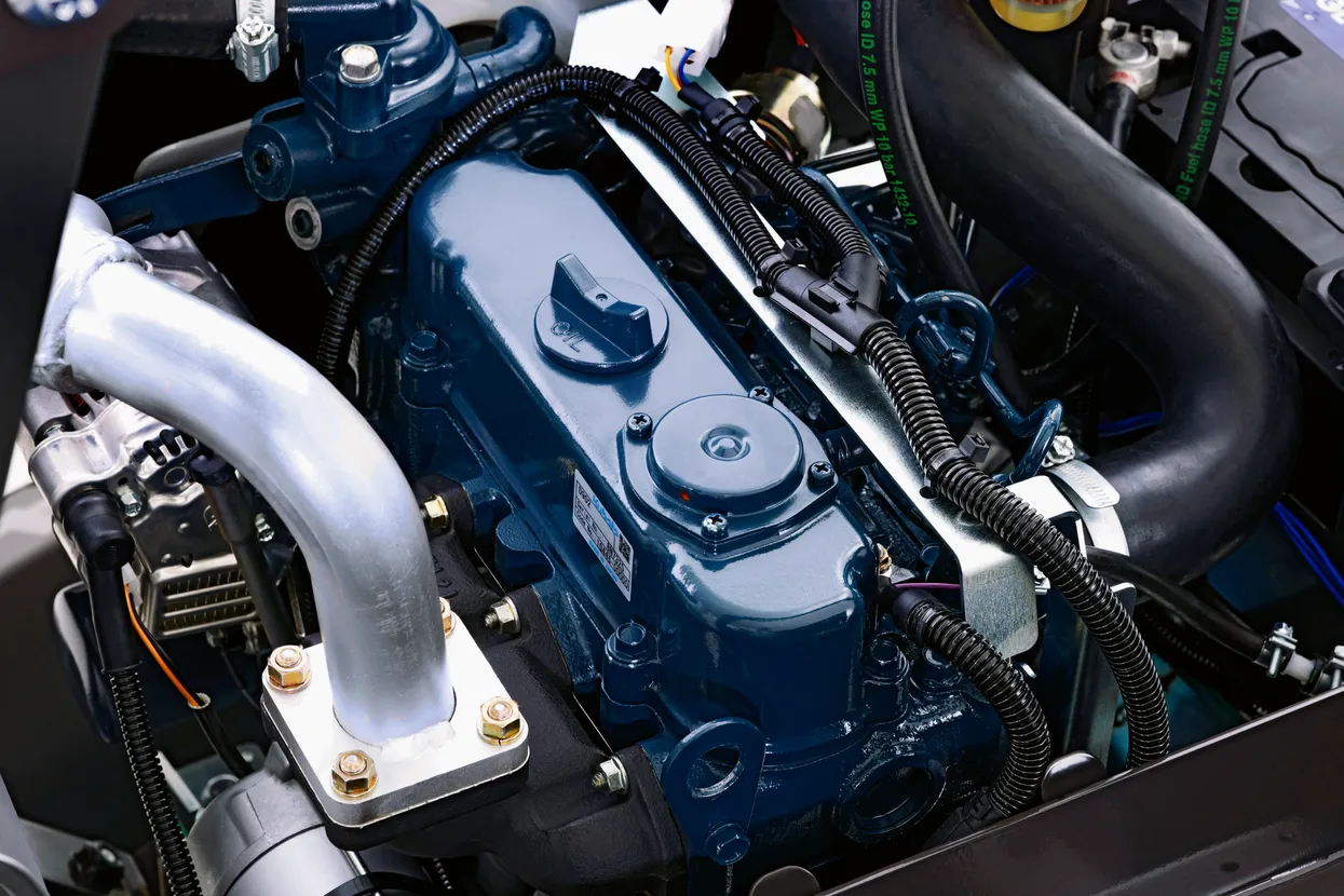 Visoko zmogljiv dizelski motor Kubota