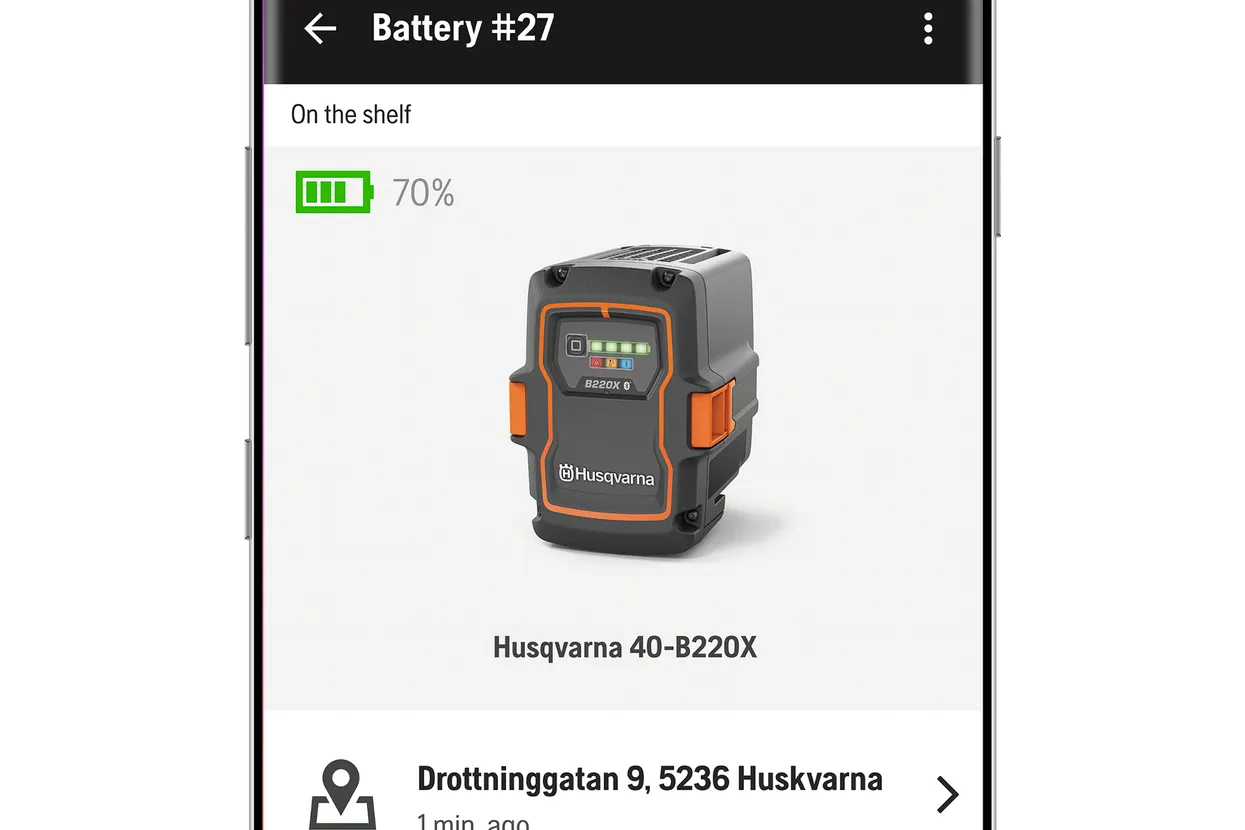 Enostavna povezava s Husqvarna Fleet Services™