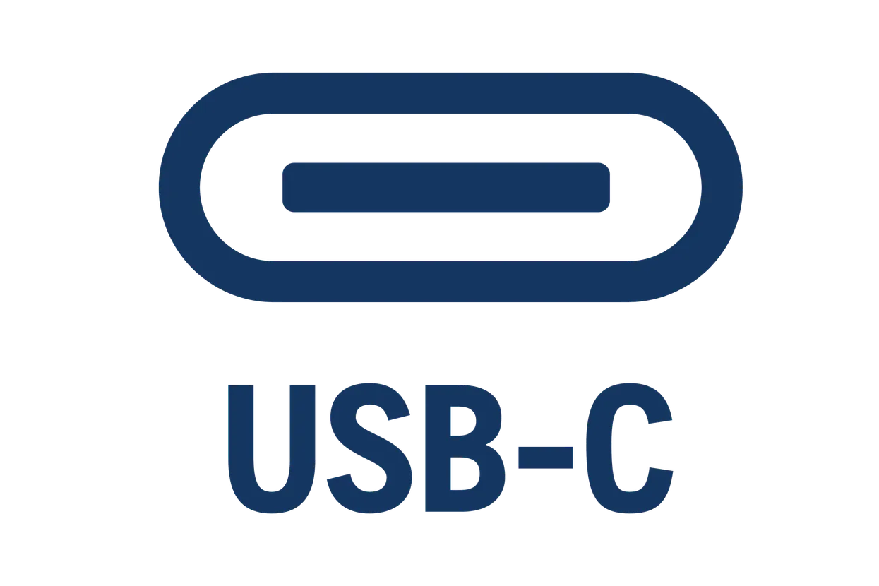 Priložen je kabel USB-C za polnjenje vgrajene baterije