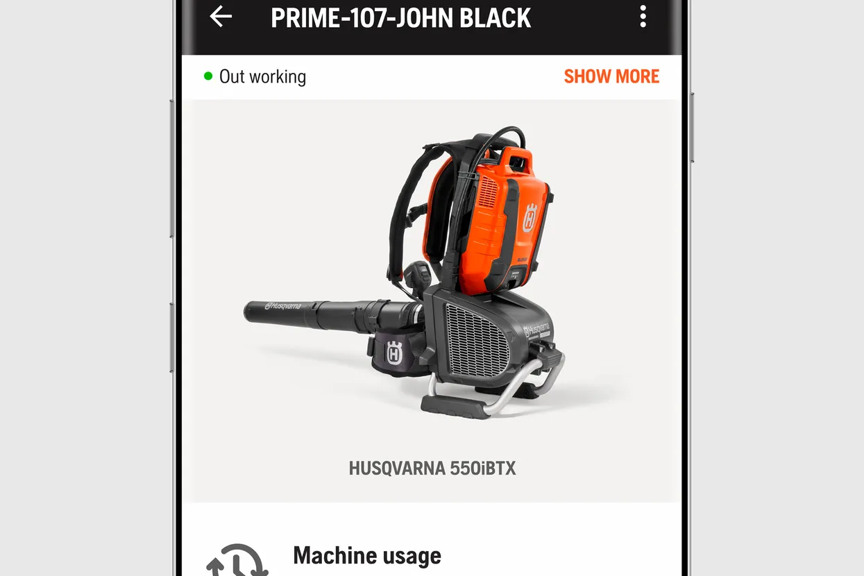 Integrirana povezljivost s Husqvarna FleetServices™