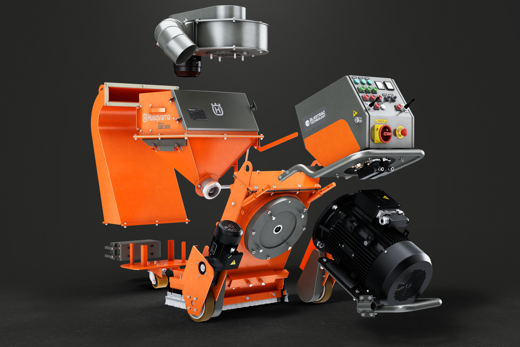Modularna zasnova se prilega skozi Ø600 mm