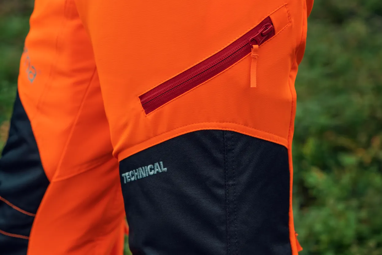 Pocket on left leg