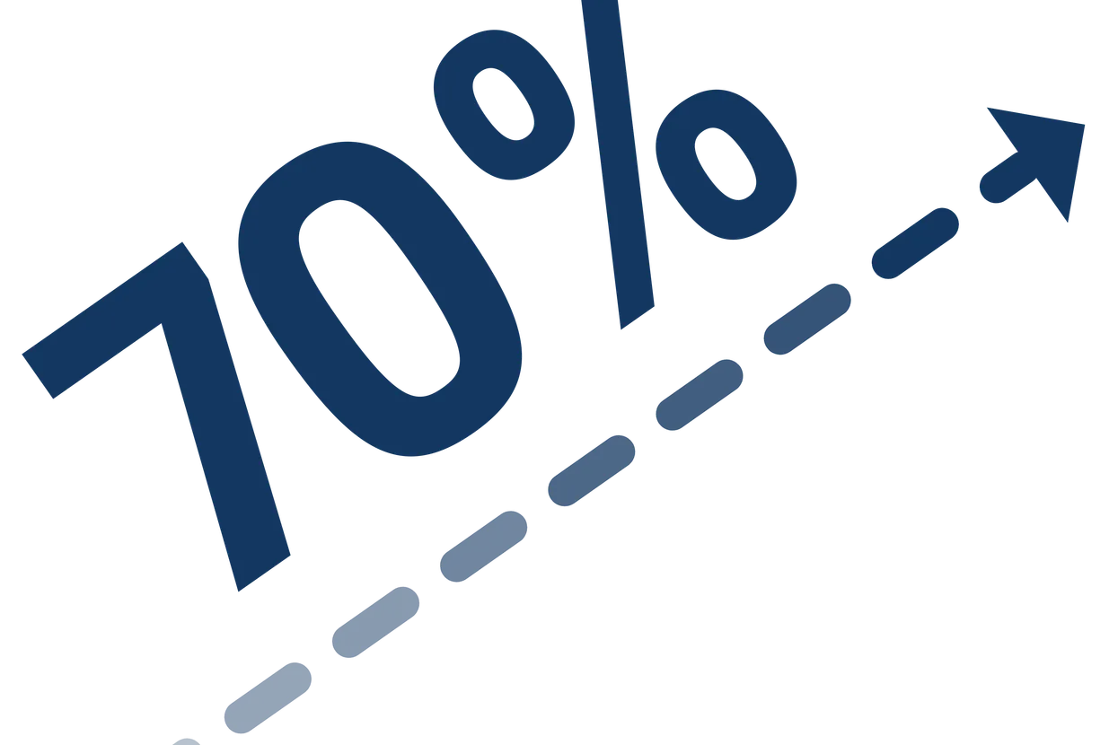 Velika kolesa zagotavljajo stabilen oprijem na strmini z naklonom do 70 %.