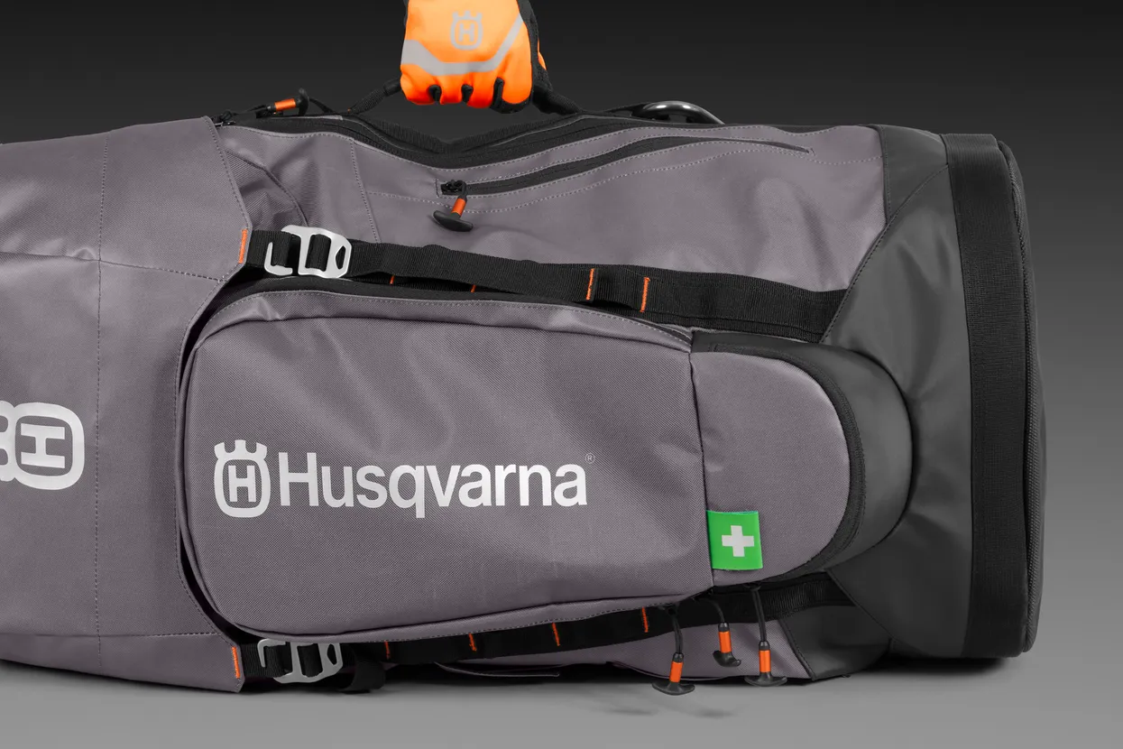 Carry handles at the top and sides.