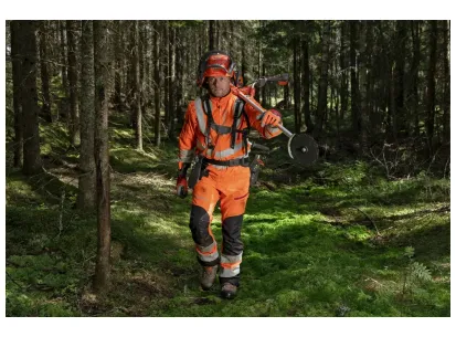 Hlače za košnjo, High Viz slika